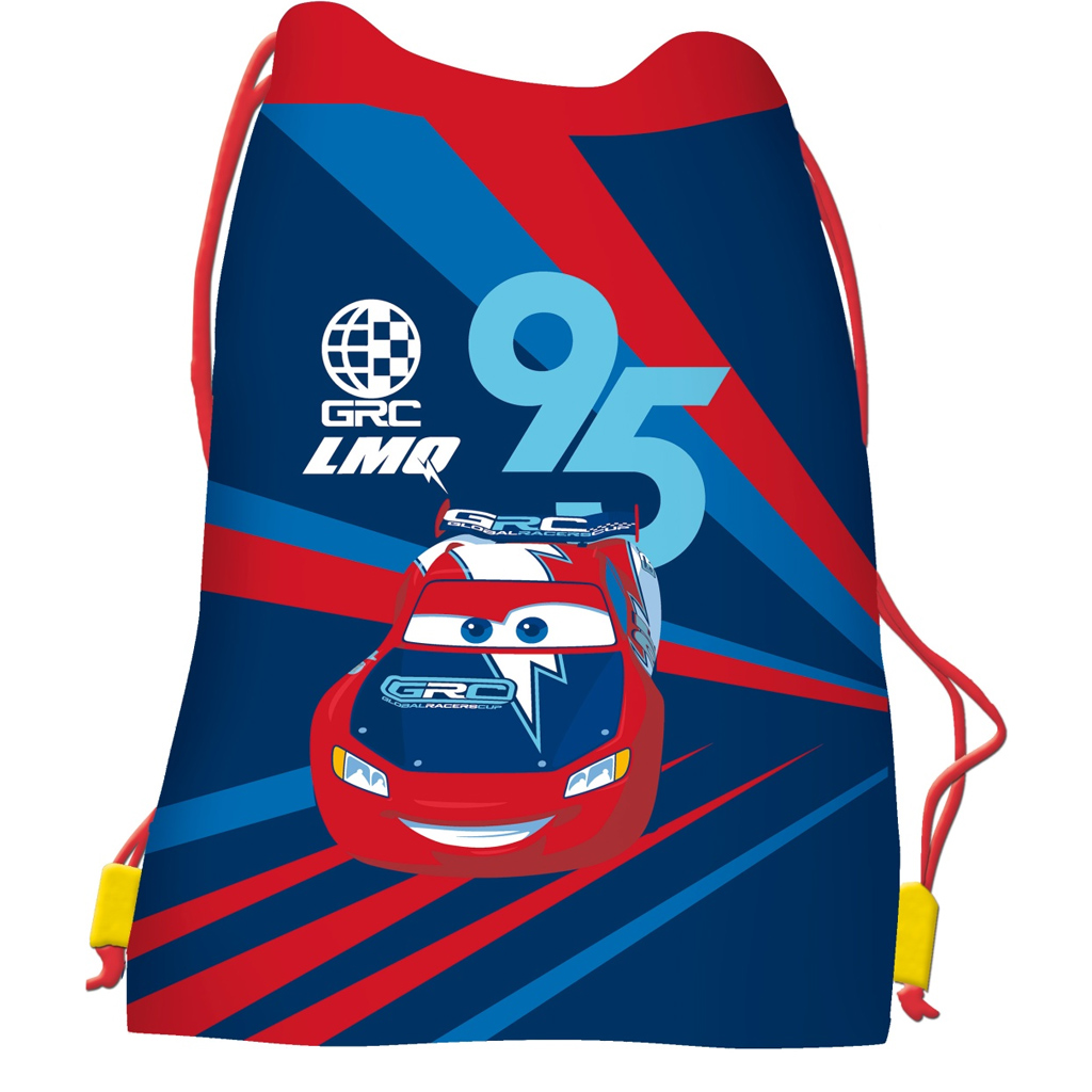 Verdák Villám McQueen tornazsák, sportzsák 34x43cm