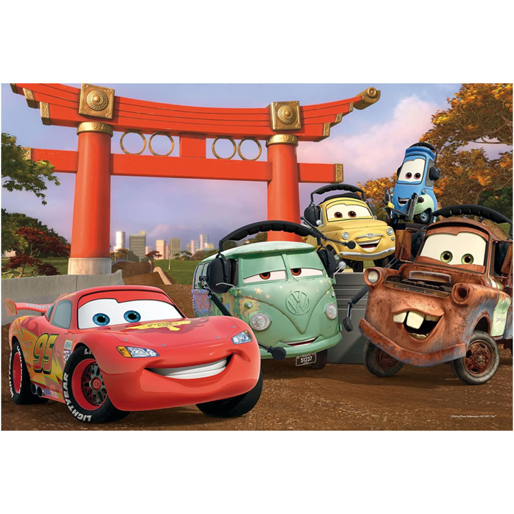 Verdák 2 az 1-ben 2x12db-os maxi puzzle és színező - Lisciani kép 2