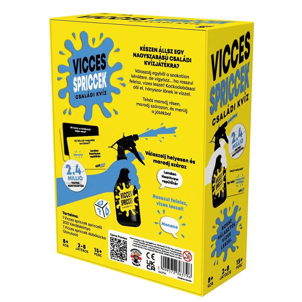 Vicces spriccek családi kvízjáték kép 2