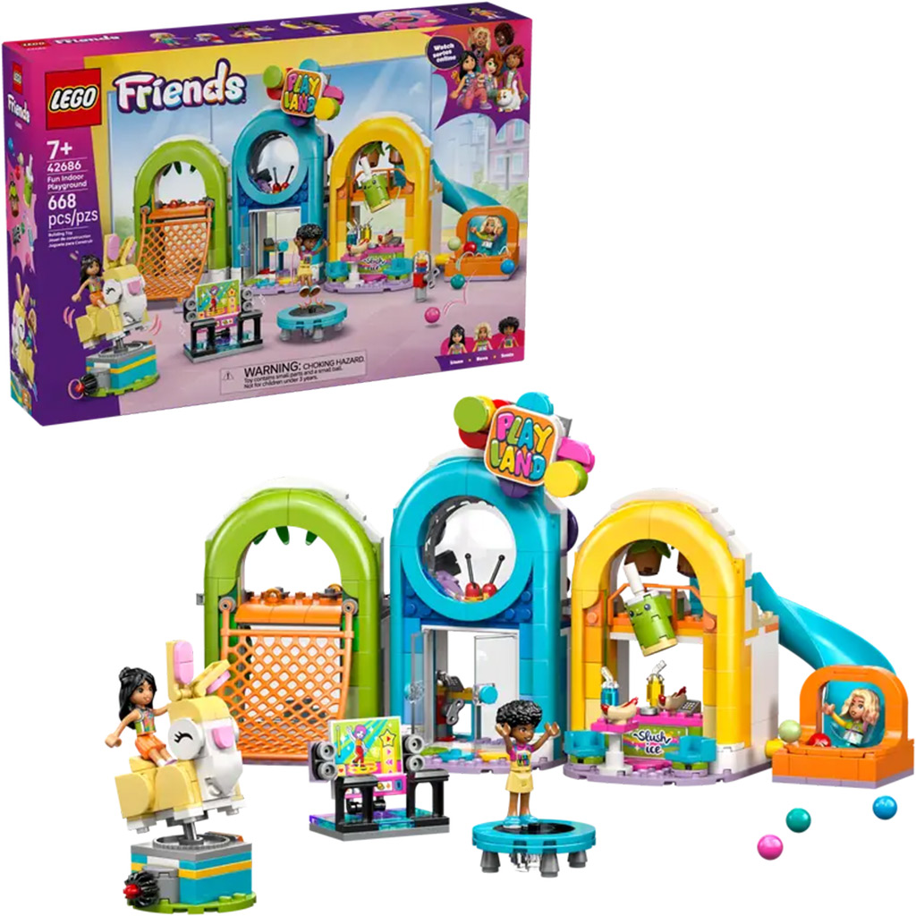 LEGO® Friends: Vidám játszóház (42686)