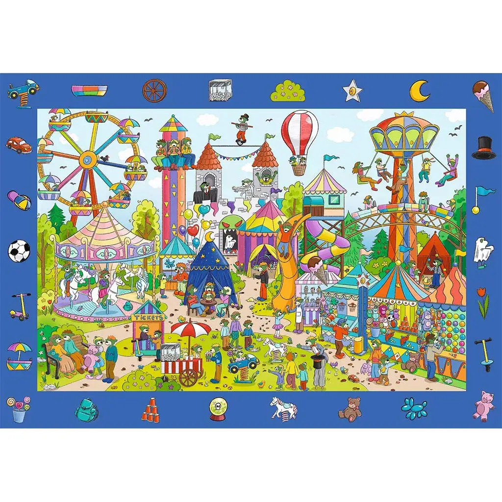 Spy Guy 100db-os puzzle Vidámpark - Trefl kép 2