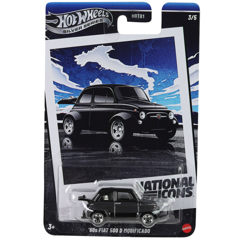 Hot Wheels: Vintage '60s Fiat 500 D Modificado kisautó 1/64 - Mattel