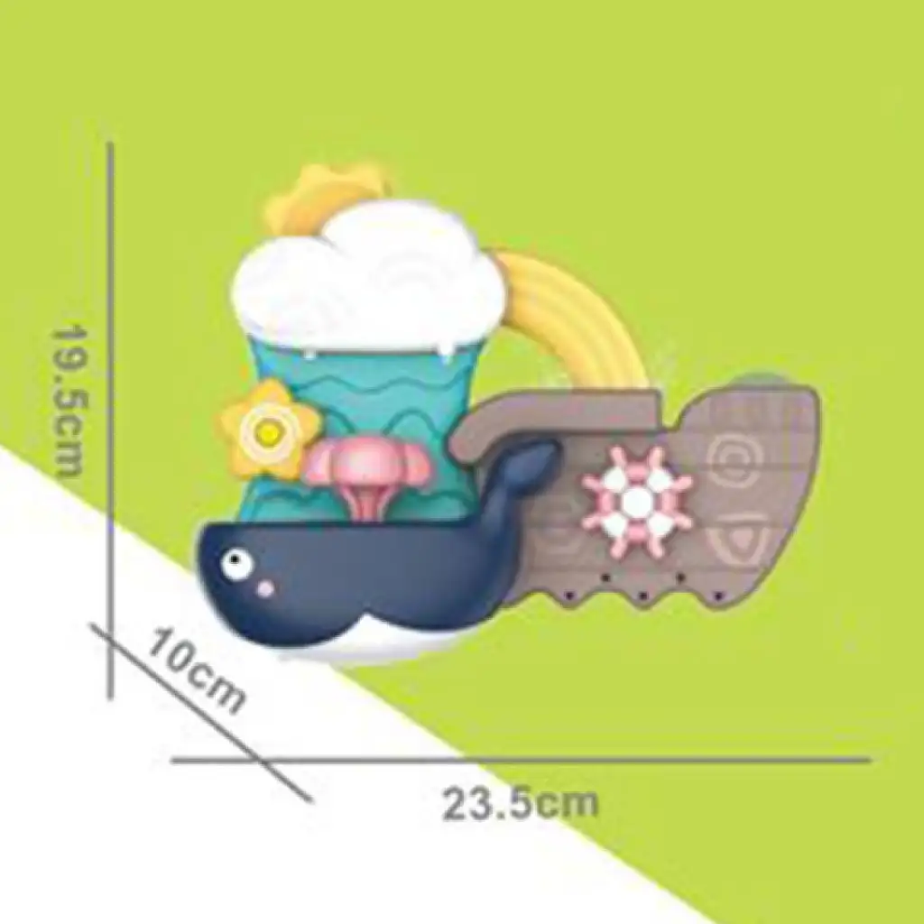 VivaKids Boti a Bálna fürdőjáték 23,5x19,5cm kép 2