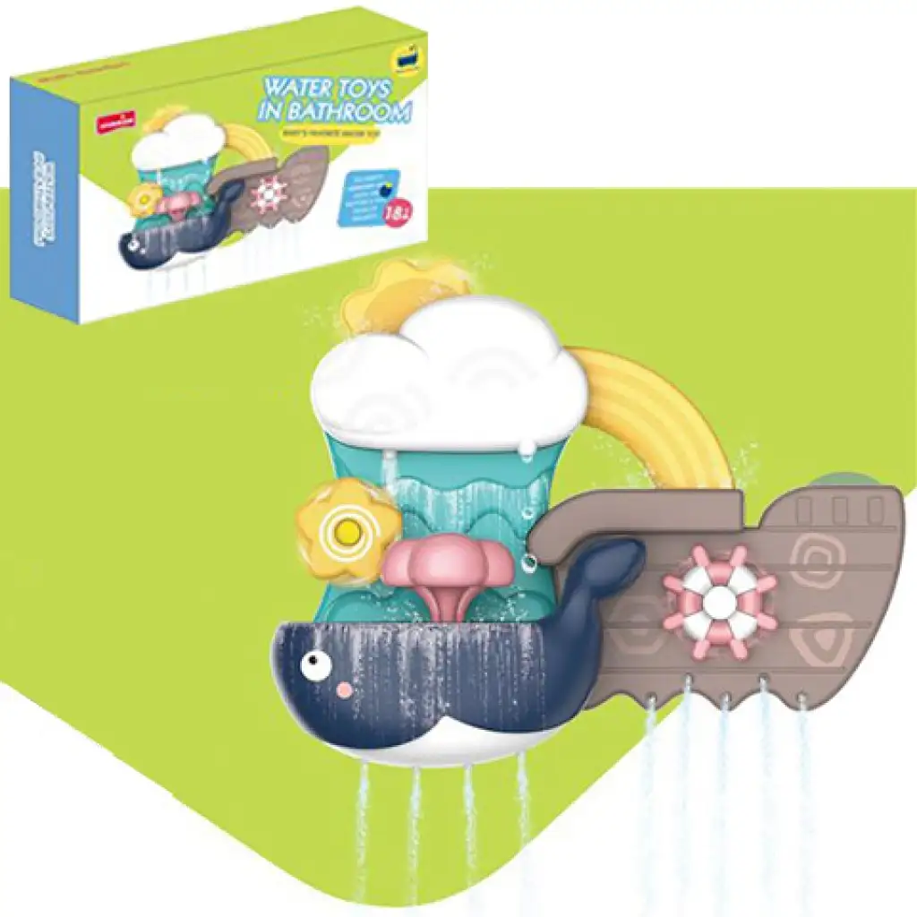 VivaKids Boti a Bálna fürdőjáték 23,5x19,5cm