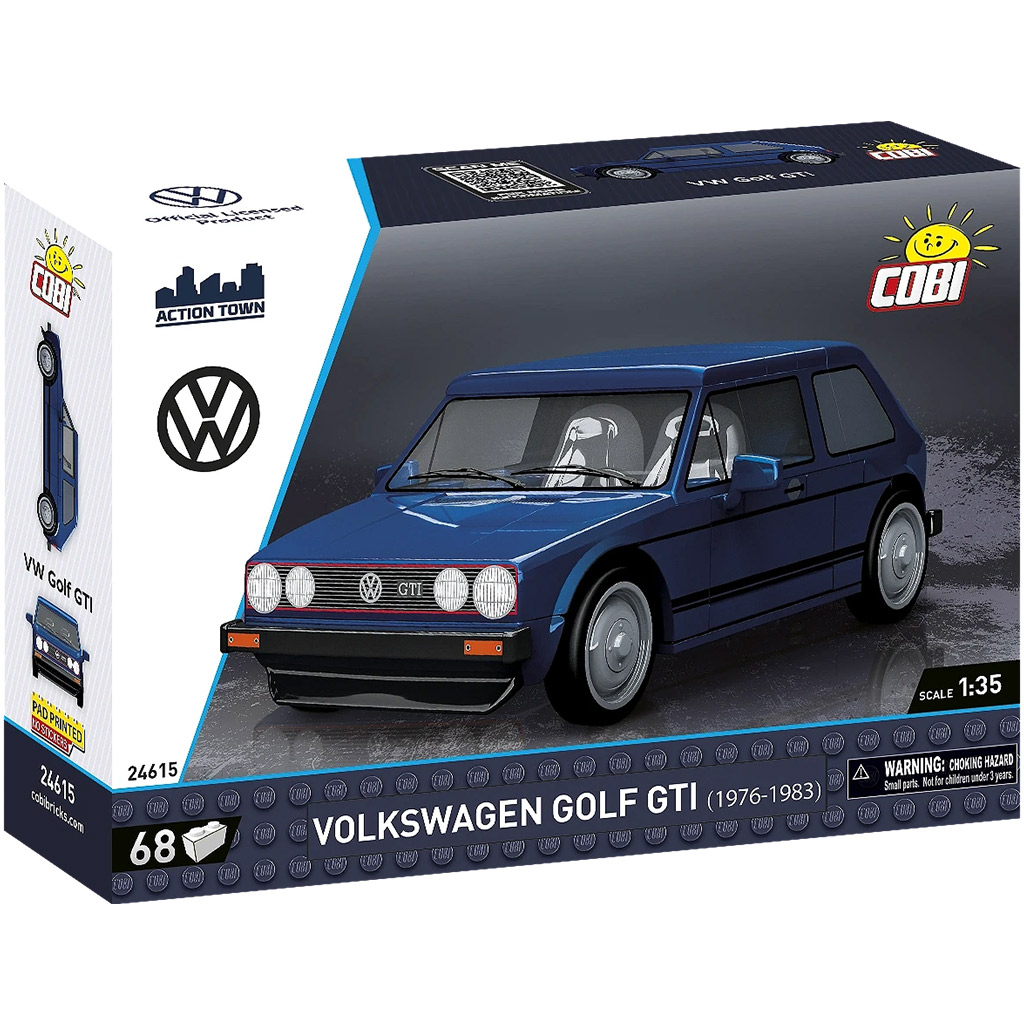 COBI: Volkswagen Golf GTI kék építőjáték (24615)