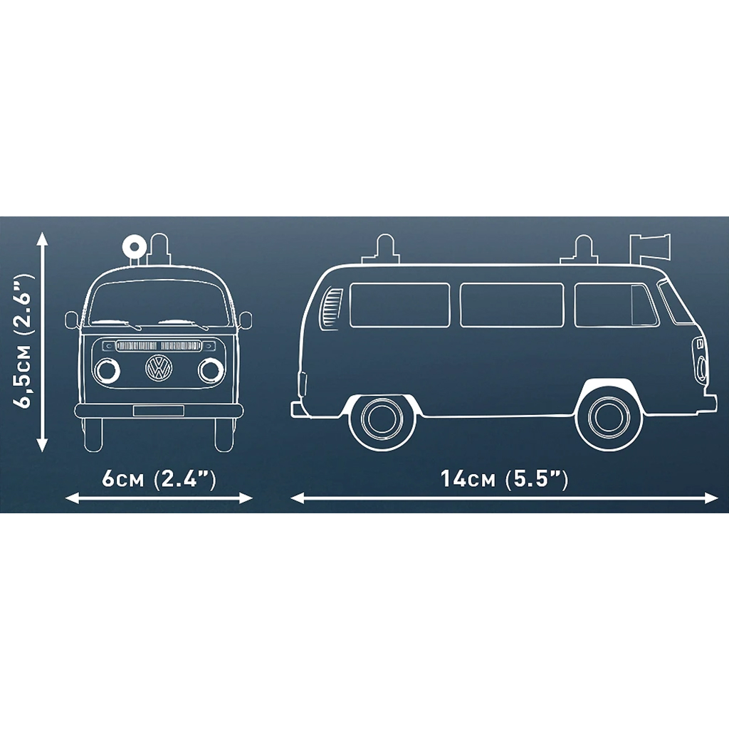 COBI: Volkswagen T2b Tűzoltóautó építőjáték (24622) kép 4