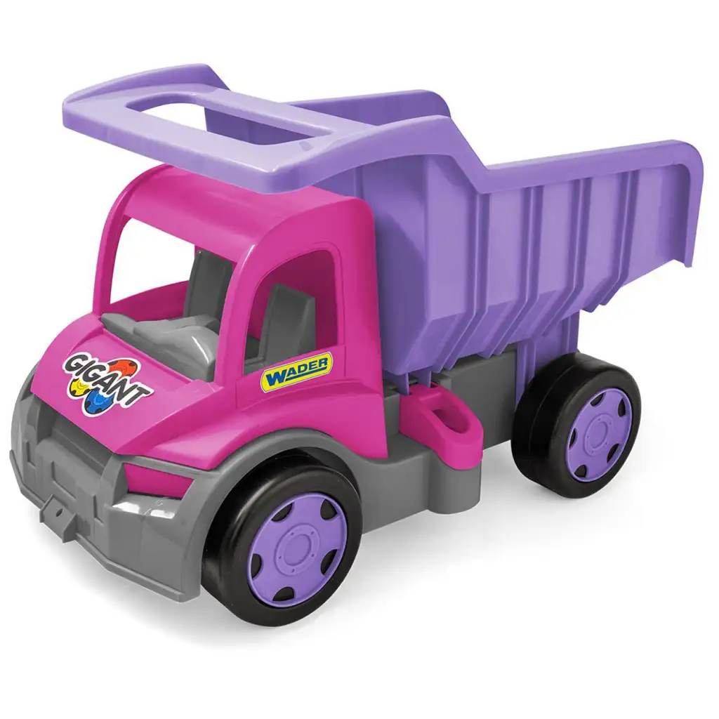 Gigant óriás dömper rózaszín-lila színben 150kg-os teherbírással - Wader