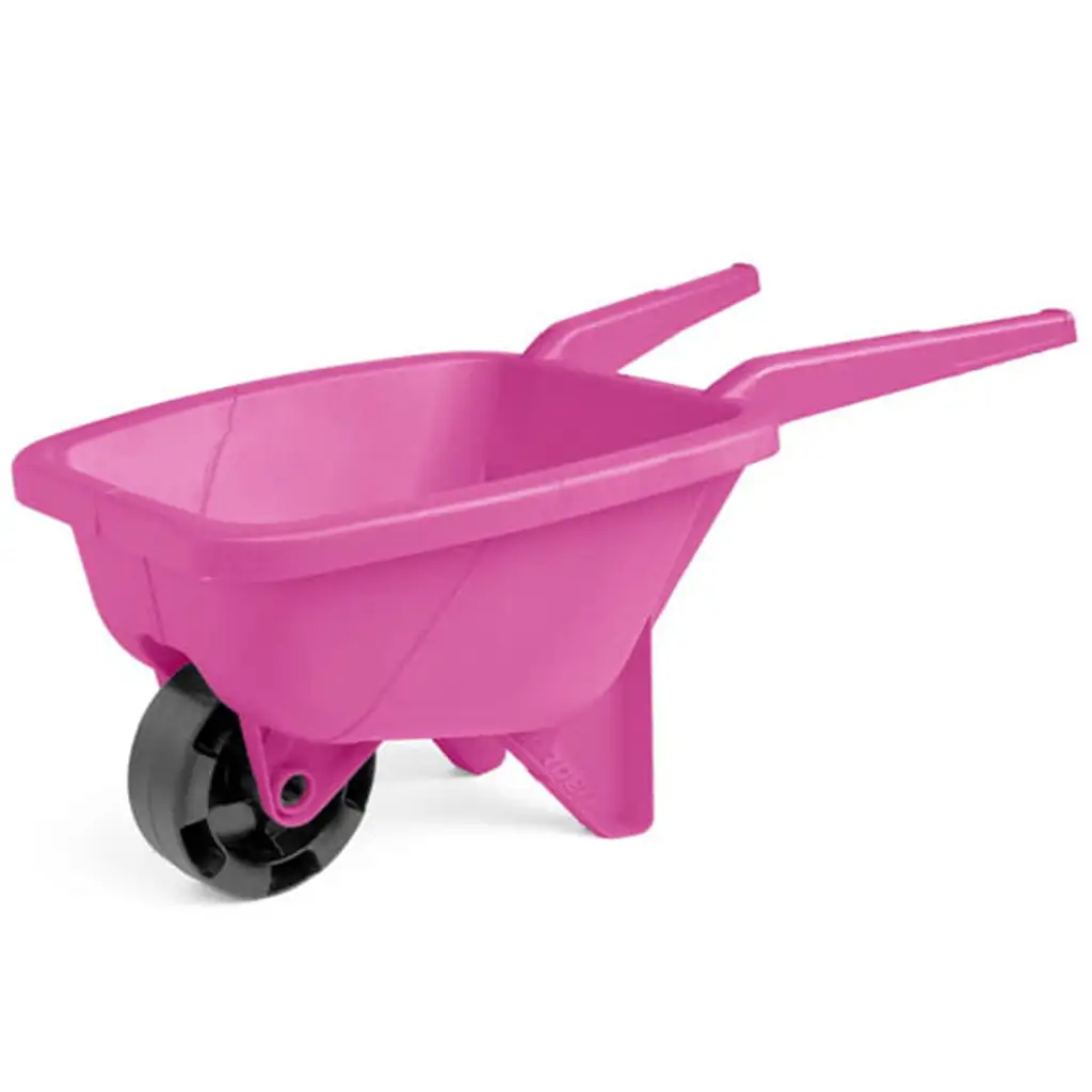 Rózsaszín 53cm-es homokozó talicska - Wader