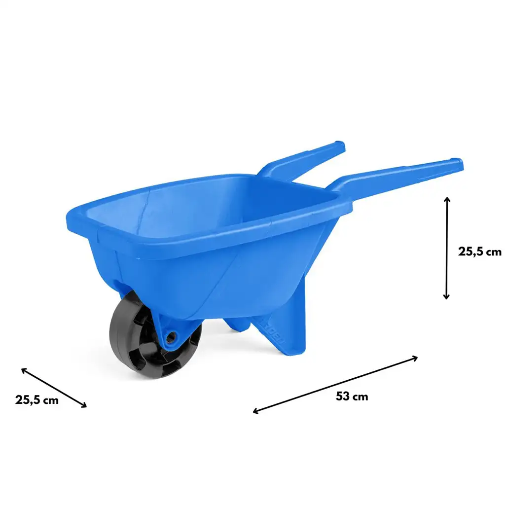 Kék 53cm-es homokozó talicska - Wader kép 2