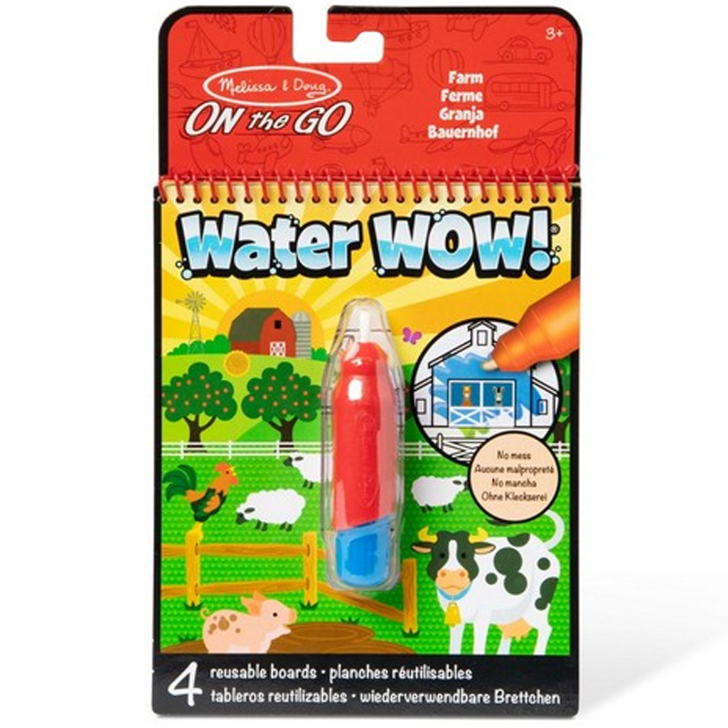 Melissa&Doug: Water WOW! rajzolás vízzel - Farm - Spin Master
