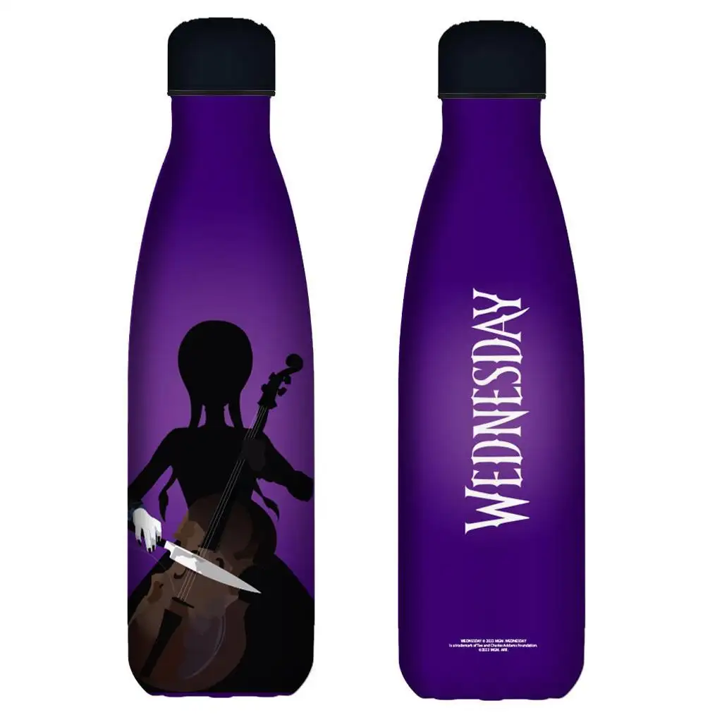 Wednesday rozsdamentes fém kulacs 500ml kép 2