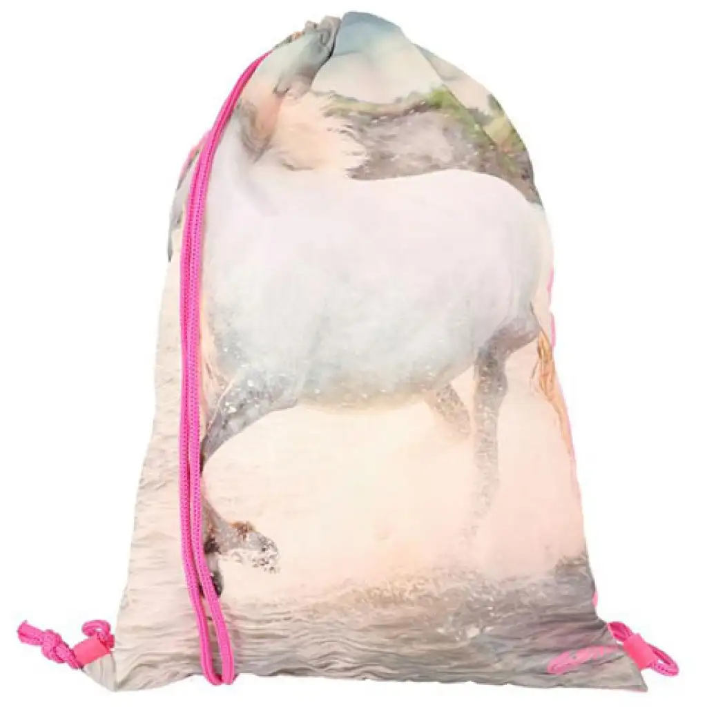 Spirit: Wild Horse mintás, LED-es iskolatáska, hátizsák 5db-os szett kép 5