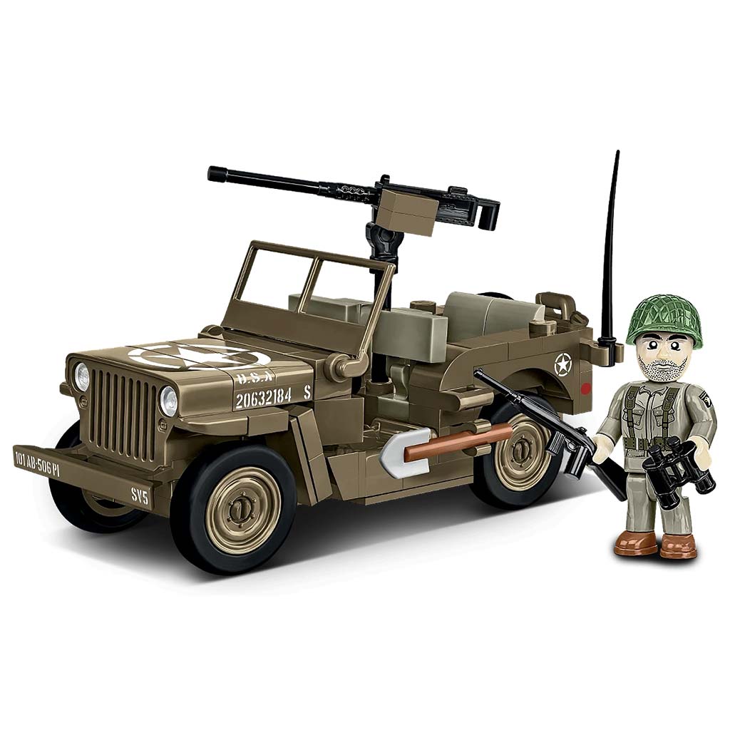 COBI: Willys MB harckocsi építőjáték (3133) kép 2