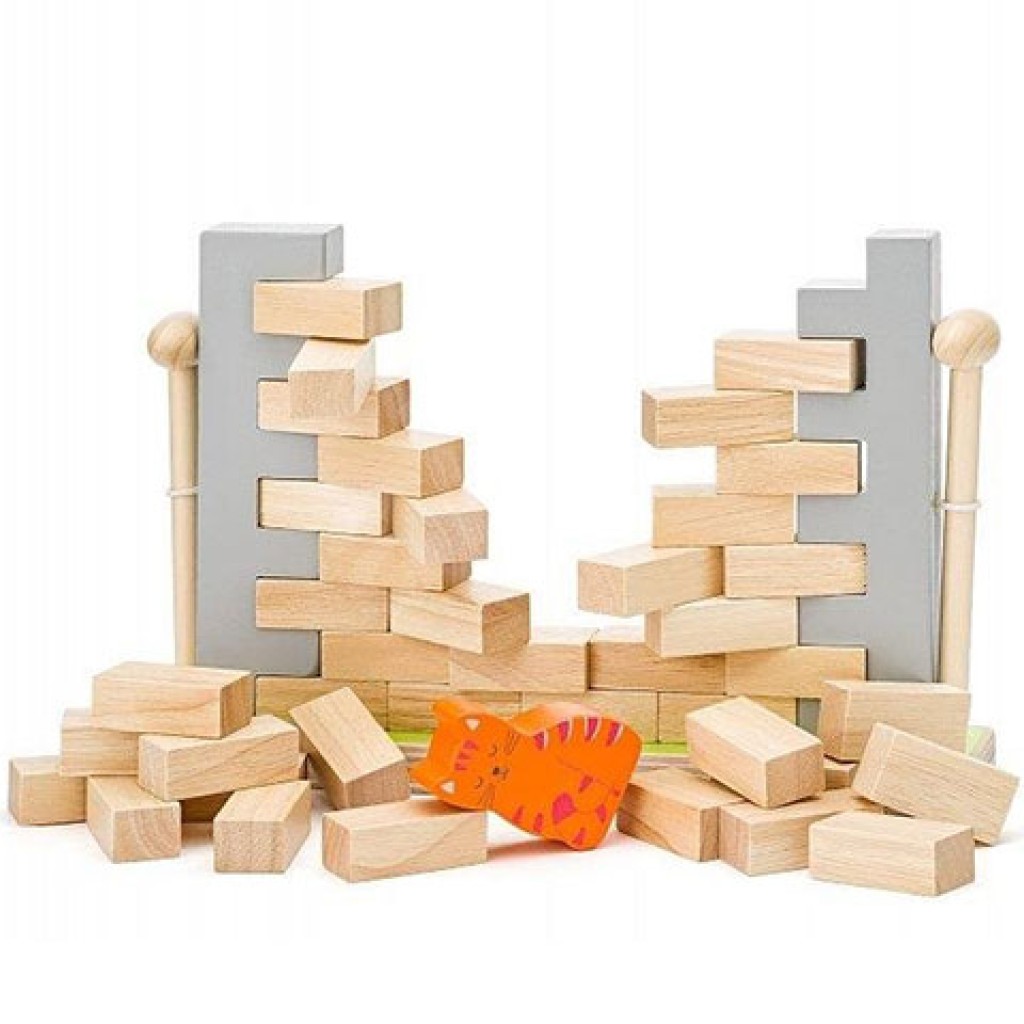 Cica a falon egyensúlyozós játék - Woodyland kép 3