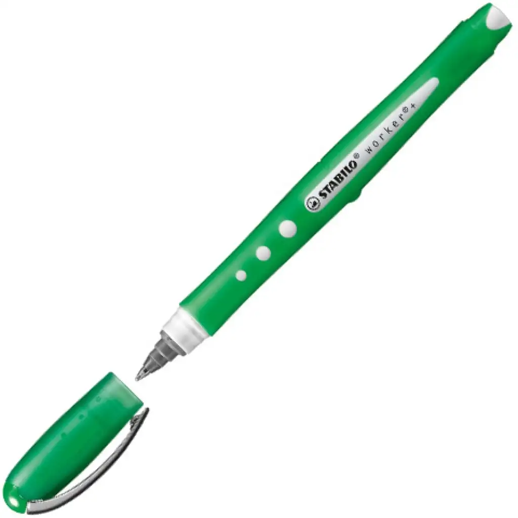 Stabilo: Worker+ Colorful zöld rollertoll 0,5mm