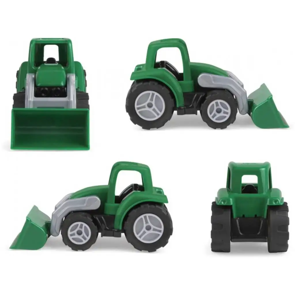 LENA: Workies munkagépek - Rakodó lapátos traktor 12cm-es kép 2