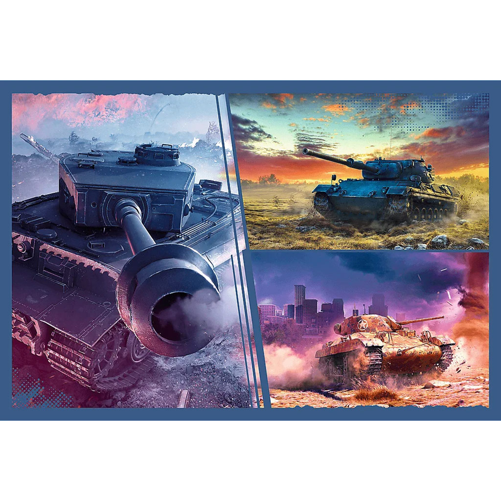 World of Tanks 2x200db-os puzzle - Trefl kép 2