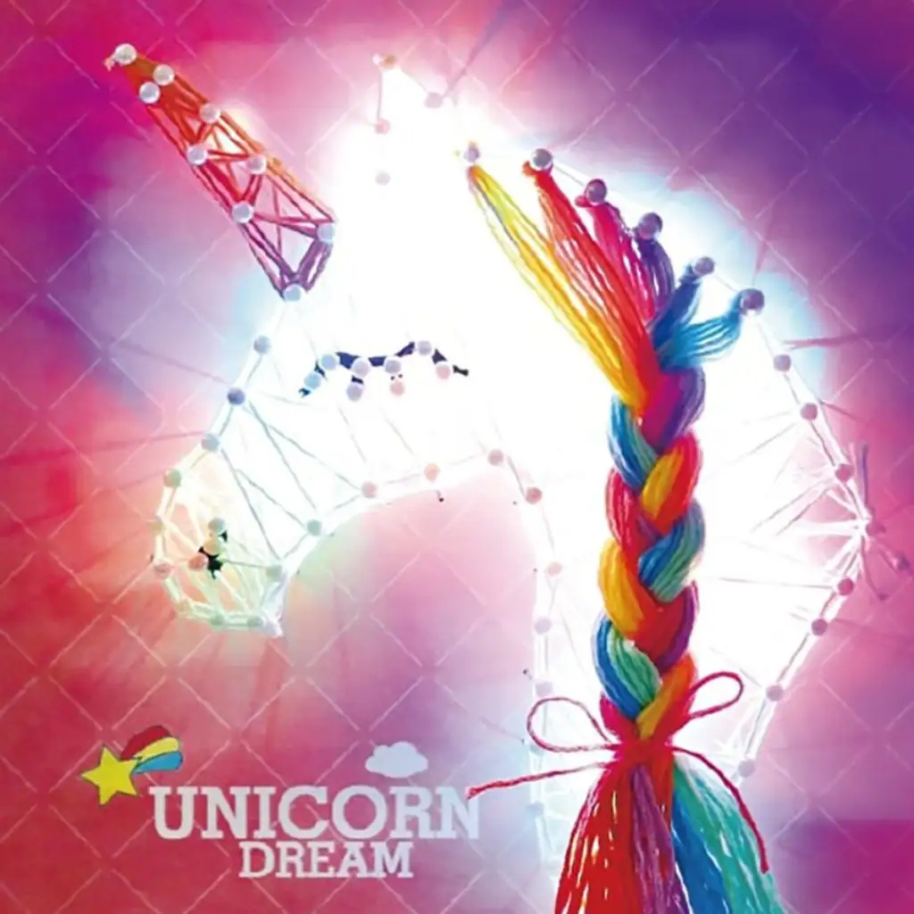 WowBox: Unikornis LED fény fonalkép készítő kreatív szett kép 3