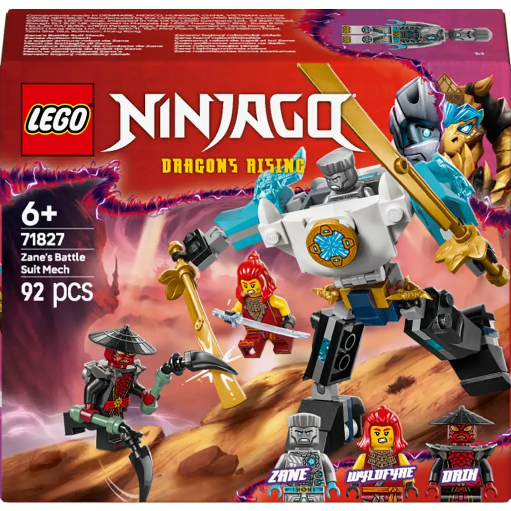 LEGO® Ninjago: Zane harci robotöltözéke (71827)
