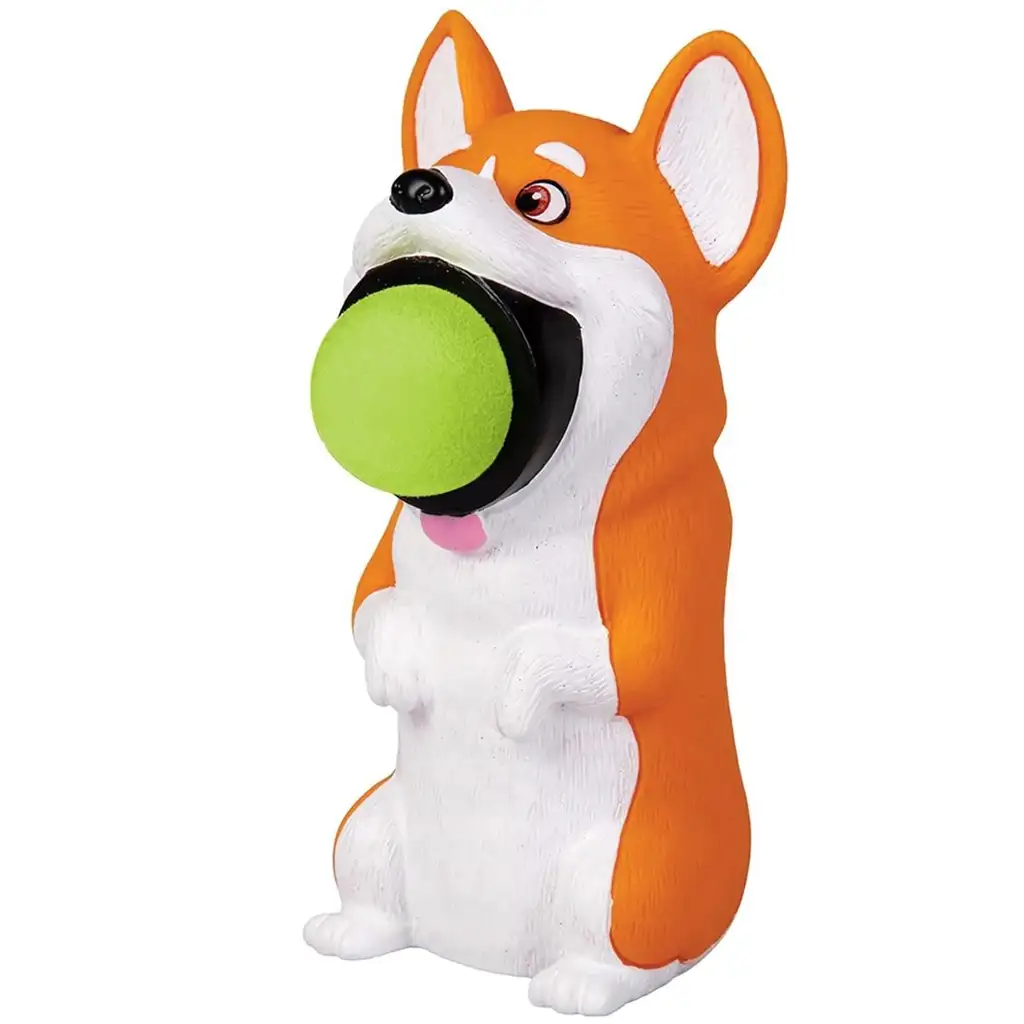 Zing: Popper Corgi kutyus kilövő labdákkal kép 3