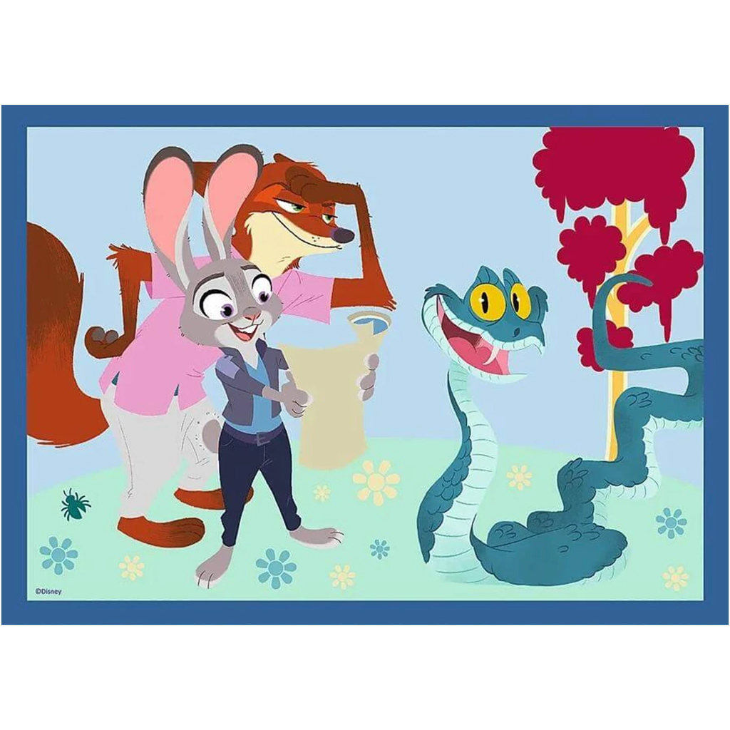 Zootropolis 2 - 4 az 1-ben 35-48-54-70db-os puzzle - Trefl kép 5