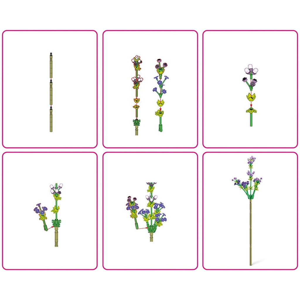 MAX rózsa építőjáték kép 3