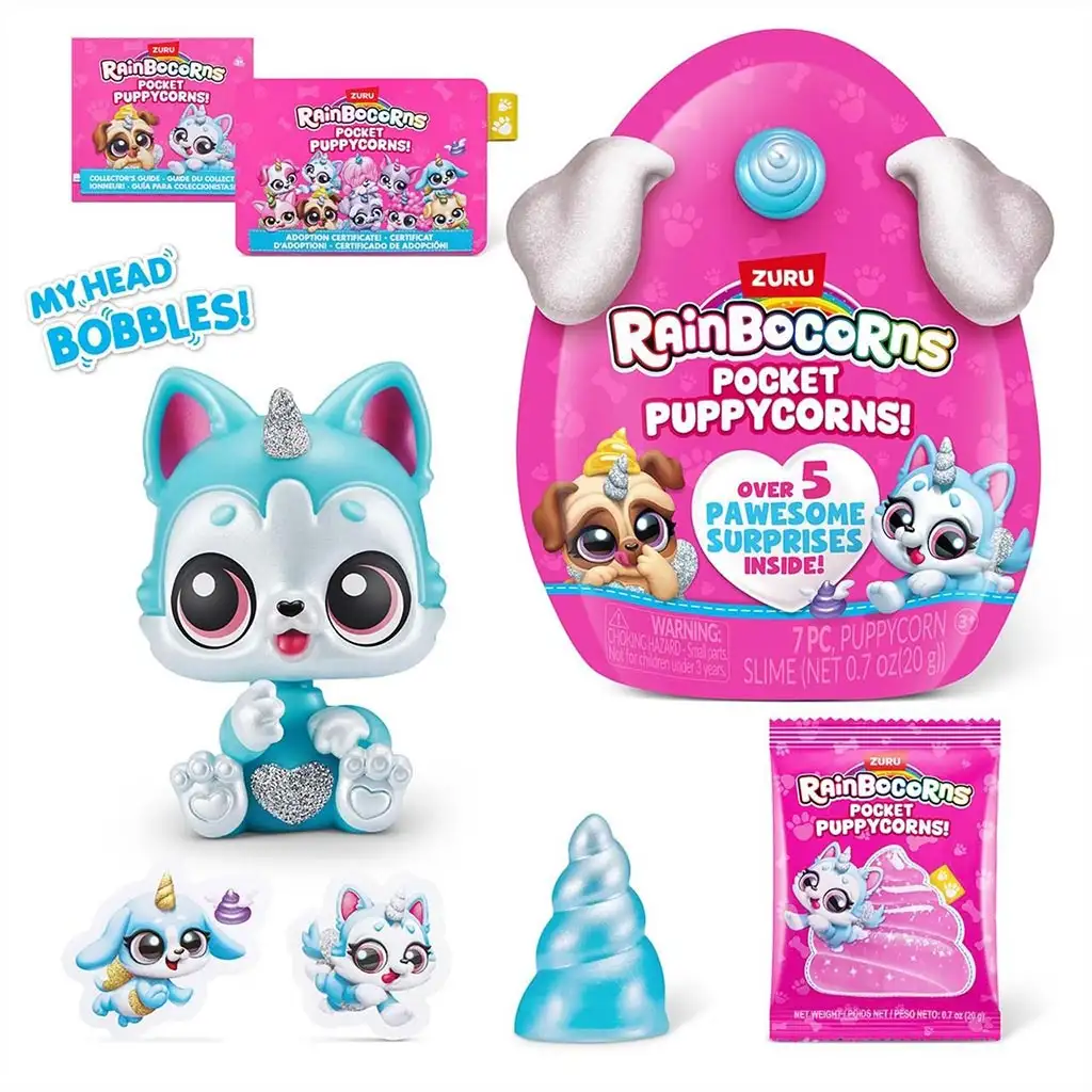 Rainbocorns: Pocket Puppycorn meglepetés kutya többféle változatban 1db kép 3